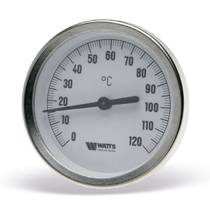 Термометр Watts T 63/50 (1-2', 120С")