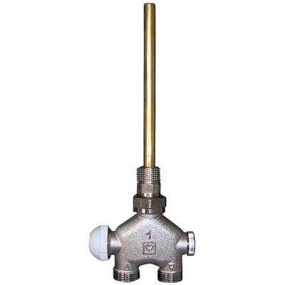 Клапан VUA-40, 1/2" проходной (однотрубная система)