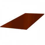 Лист плоский NormanMP (ПЭ-01-8004-0.5) Медно-коричневый 