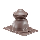 Выход универсальный Viotto с универсальным проходным элементом, шоколад