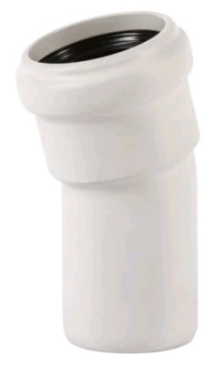 Отвод шумопоглощающий 50 х 15°, Skolan dB, Ostendorf 332100