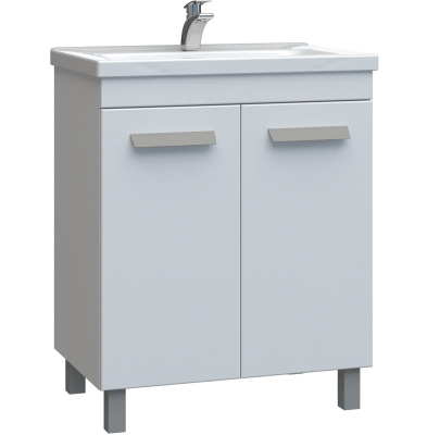 Тумба с умывальником (NOVA 60 Тумба с умыв. бел tn.NOV.MIR.60.2D (МИРАНДА))