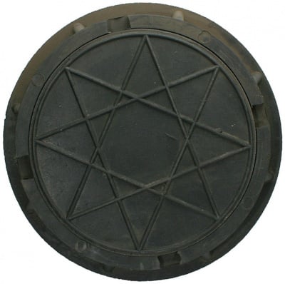 люк черный малый звезда