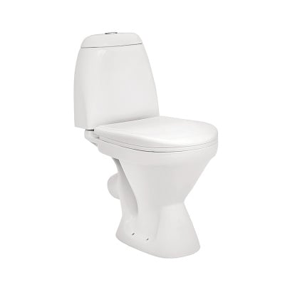 Унитаз-компакт Santek РИМИНИ с сидением дюропласт и бачком, 1WH302130