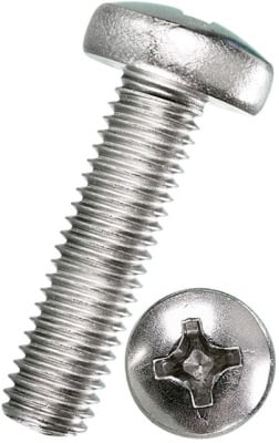 винты с полукруглой головкой