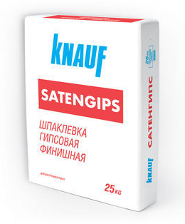 Шпаклевка гипсовая Сатенгипс КНАУФ 25 кг