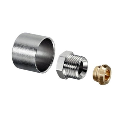 Присоединительный набор (стяжное кольцо,нажимное кольцо, декоративное колпачок) 1169393