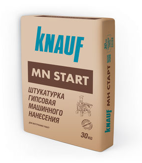 Штукатурка гипсовая машинного нанесения Кнауф-МН-Старт 30 кг