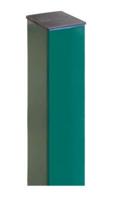 столб заборный зелёный