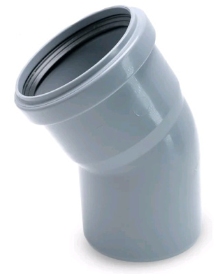 ППМ Отвод 90х30° серый, Ostendorf HT 114110