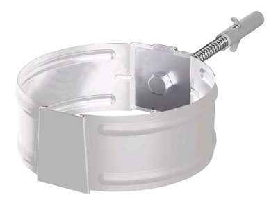 держатель трубы Протек белый