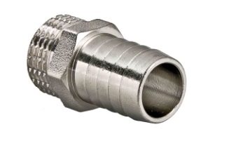 Штуцер НР никелированный 1-2х18 STOUT