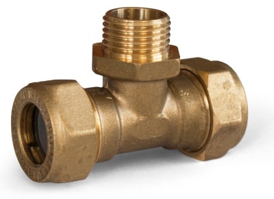 тройник нар.резьба 15