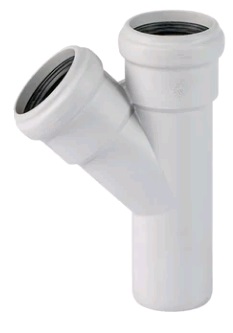 Тройник шумопоглощающий 50х50х45°, Skolan dB, Ostendorf 332200