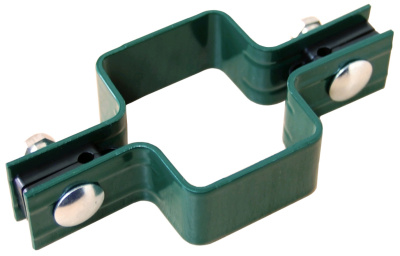 комплект крепления хомут зелёный