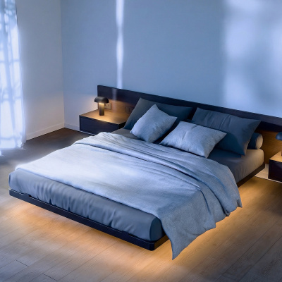 Паряща кровать 160 безопасные углы 1