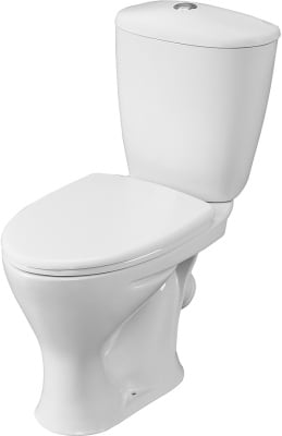 Унитаз-компакт Santeri Версия с сиденьем и бачком, 1.P401.5.S00.00B.F