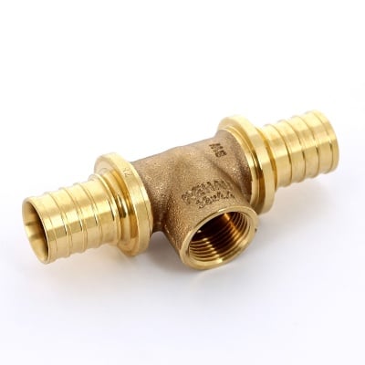 Тройник Рехау с внутренней резьбой на боковом проходе 25-Rp3 4-25 MX (арт. 11092961001)