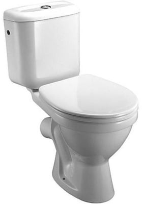 Унитаз в комплекте 650 LYRA . кос вып ниж подв 36л 8242340002429 с сиденьем Lyra DUROPL мет крепл