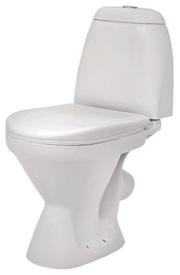 Унитаз-компакт Santek Римини с сиденьем полипропилен, 1WH501523