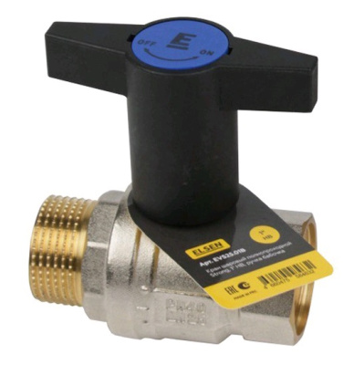 Кран шаровой Strong, ВН ручка из полимера 1,2