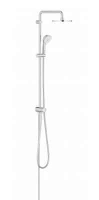 Душевая система 182 TEMPESTA RUSTIC 200 для настен. монт. 26454001