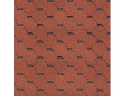 Гибкая черепица SHINGLAS Кадриль