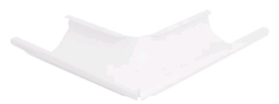 угол желоба наружний белый