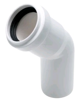 ППМ Отвод 32х45, БЕЛАЯ, Ostendorf 559320