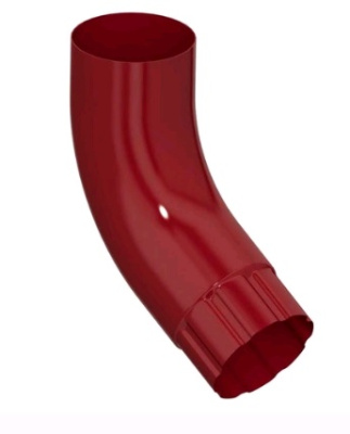 колено трубы винно-красный