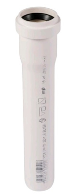 ППМ Труба 32х250 мм для внутренней канализации БЕЛАЯ