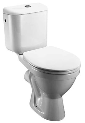 Унитаз в комплекте 650 LYRA . гор вып ниж подв 36л 8242360002429 с сиденьем Lyra DUROPL мет крепл