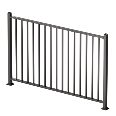 Перила черный глянец 1