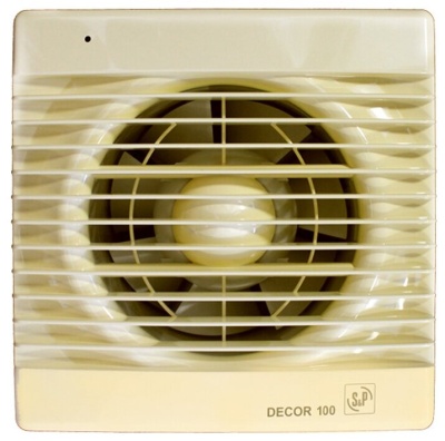 В Вентилятор Decor 100C IVORY (230V 50HZ) Re