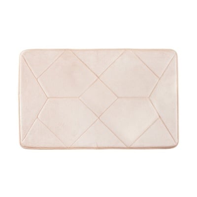 Коврик для ванной комнаты_розовый