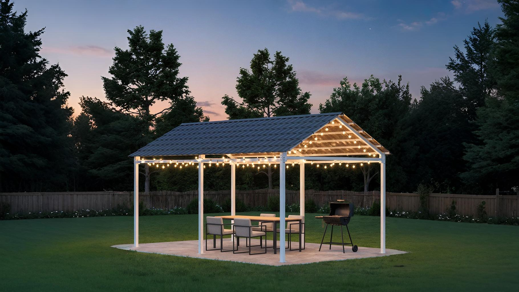 Беседка под ключ: Создайте свой идеальный уголок для отдыха