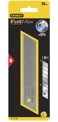 Лезвие Сте)нли FATMAX 25мм ( уп. 5шт)
