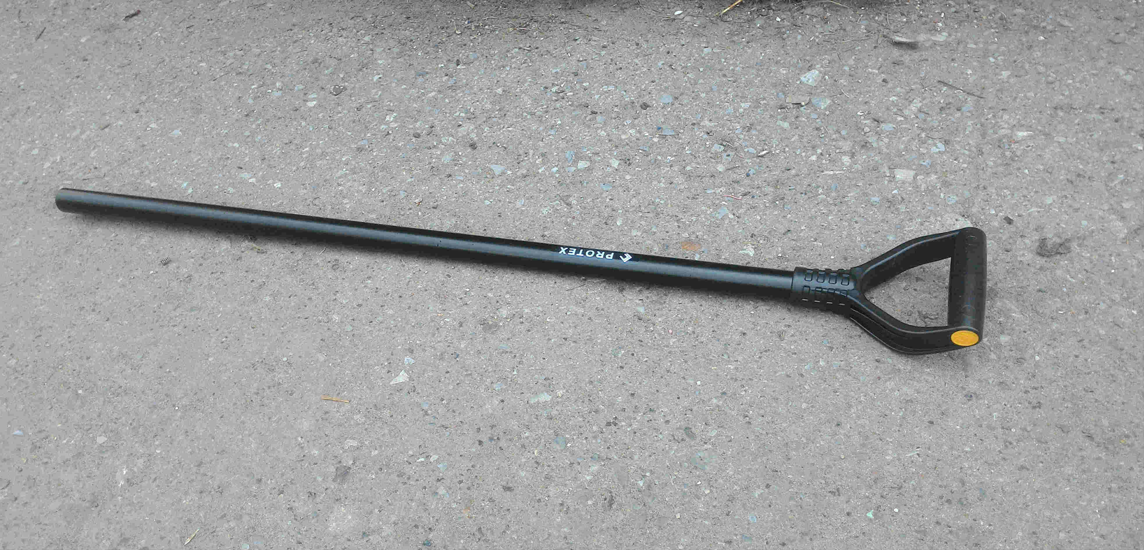 Черенок PROTEX алюминевый 1м с ручкой Атлант