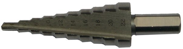 Сверло по металлу HSS 4,0 - 30 мм ступенчатое Mr.Logo