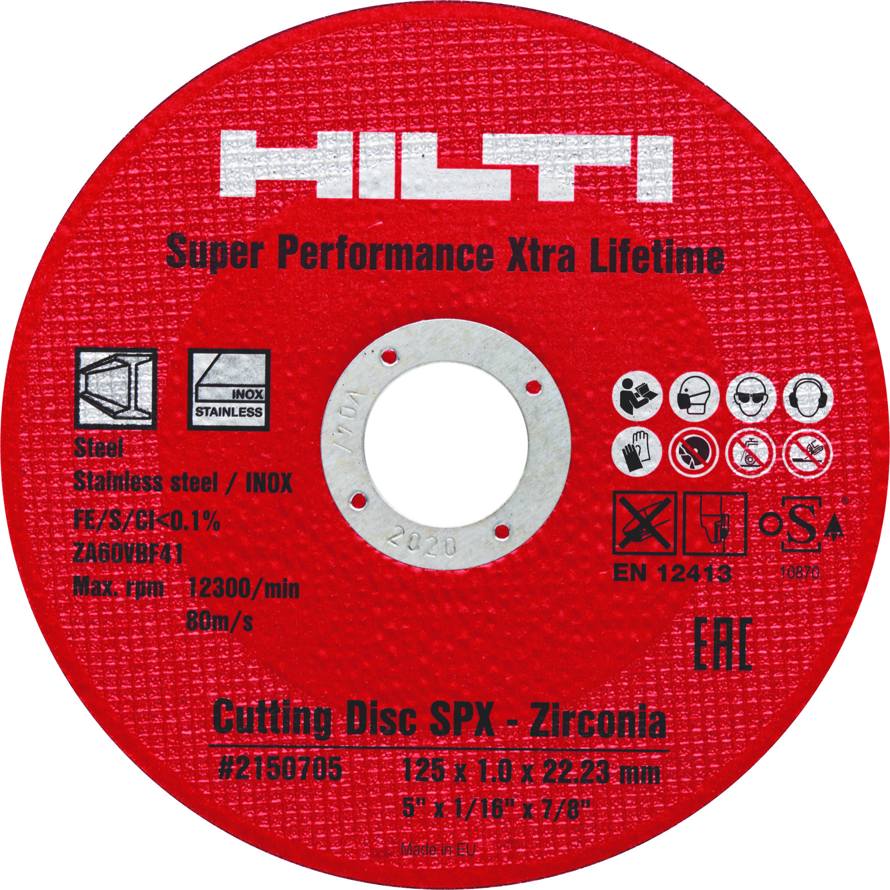 Диск по металлу HILTI AC-D SPX 125х1,0х22