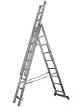 Лестница-трехсекционная Новая высота 3х9ст (6,05м рабочая высота)