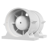 Вентилятор осевой канальный приточно-вытяжной с крепежным комплектом D 160