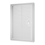 Люк-дверца ревизионная вентиляционная накладная АБС 150х150 ДЕКОФОТ