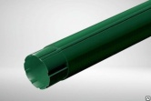 Труба водосточная D100 L3000 (Зеленый) Пластизол