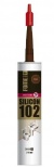 Герметик силиконовый FOME FLEX SANITARY SILICON 102 коричневый  (310мл.) 