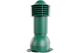 Труба вентиляционная не утепленная для МП-20, d-110мм, зеленый