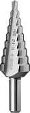 Сверло ступенчатое ЗУБР 4-20 мм, 9 ступеней, сталь P6M5