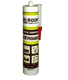 Герметик силиконовый Roof Complect (кровля, фасад) RAL 8017 коричневый 280мл