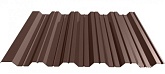 Профнастил НС35 0,7 мм ПЭ Шоколад RAL8017 (заказ в м2)