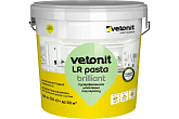 Шпатлевка суперфинишная Vetonit LR pasta briliant, 18 кг